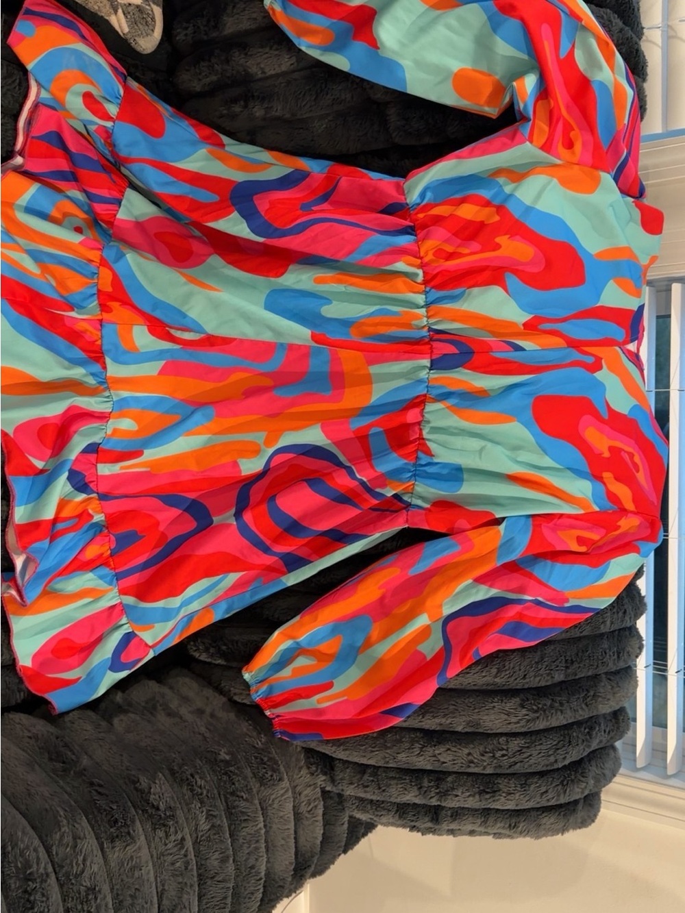 Colorful Abstract Print Women's Skirt